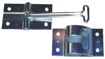 JR PRODUCTS 10505 METAL T STYLE DOOR HOLDER 6"